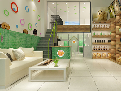 杭州寵物店裝修設(shè)計指南｜洗護(hù)區(qū)與寄養(yǎng)空間規(guī)劃