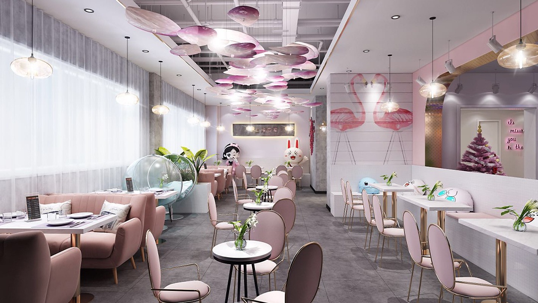 杭州治愈系烘焙店裝修設(shè)計