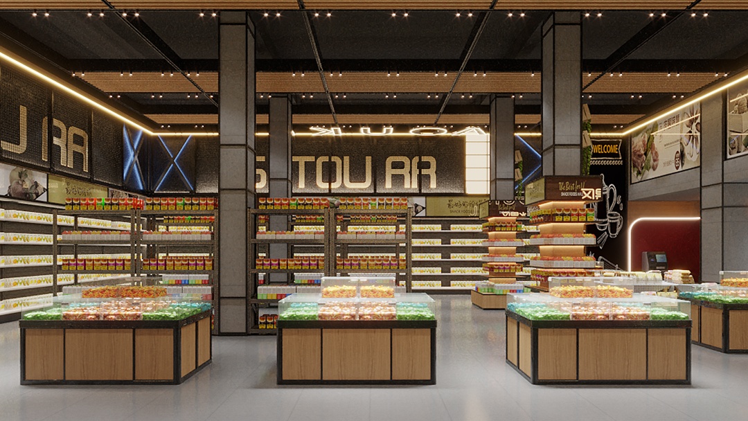 杭州大型倉儲超市裝修設(shè)計(jì)