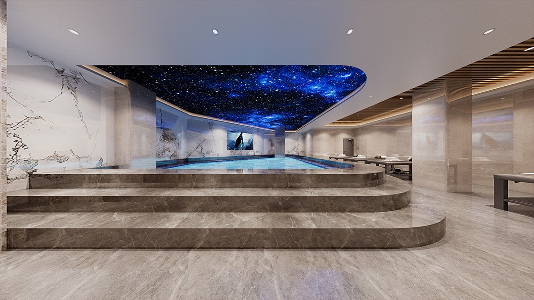 杭州現(xiàn)代簡(jiǎn)約風(fēng)足浴空間裝修設(shè)計(jì)