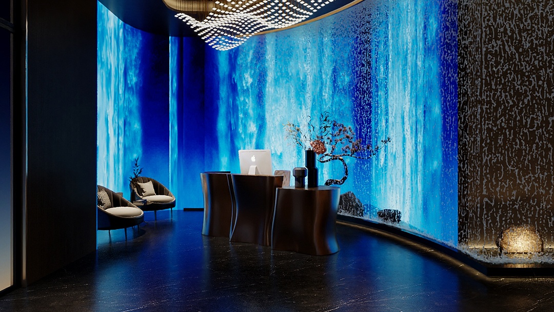 杭州輕奢風(fēng)SPA會(huì)所裝修設(shè)計(jì)