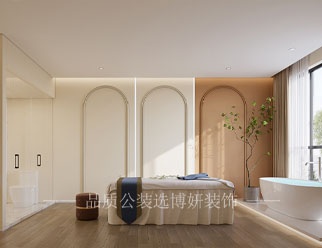 杭州美容院裝修設(shè)計丨大型美容院裝修風(fēng)格大賞，博妍裝飾為您打造夢幻美容圣殿