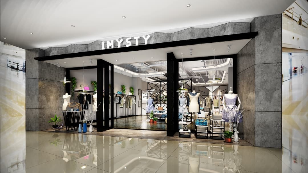 杭州工業(yè)風(fēng)女裝店裝修設(shè)計