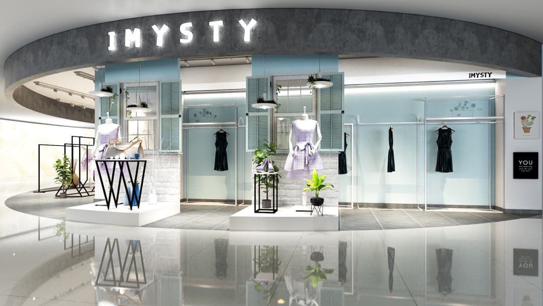 杭州設(shè)計師品牌女裝店裝修設(shè)計