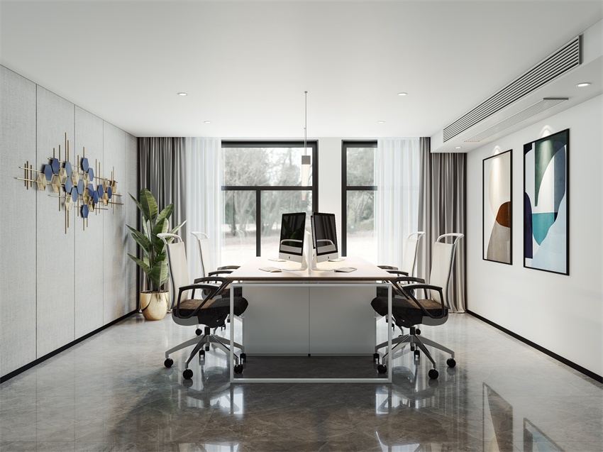 杭州濱江辦公室裝修案例：科技公司辦公環(huán)境升級全記錄